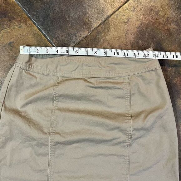 Geoffrey Beene Sport Stretch Skirt Flat Front Size 6 - Picture 2 of 7